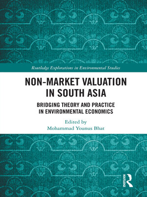 cover image of Non-Market Valuation in South Asia